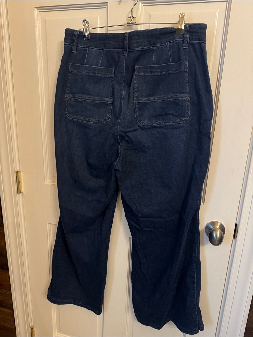 Democracy Dark Blue Wide Leg Jeans - Picture 3 of 7